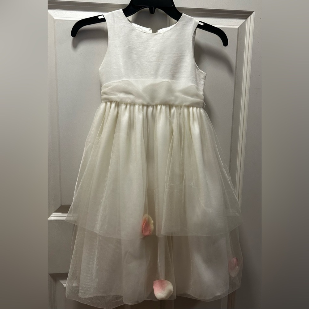 Cinderella Kids Formal Dress - Cream